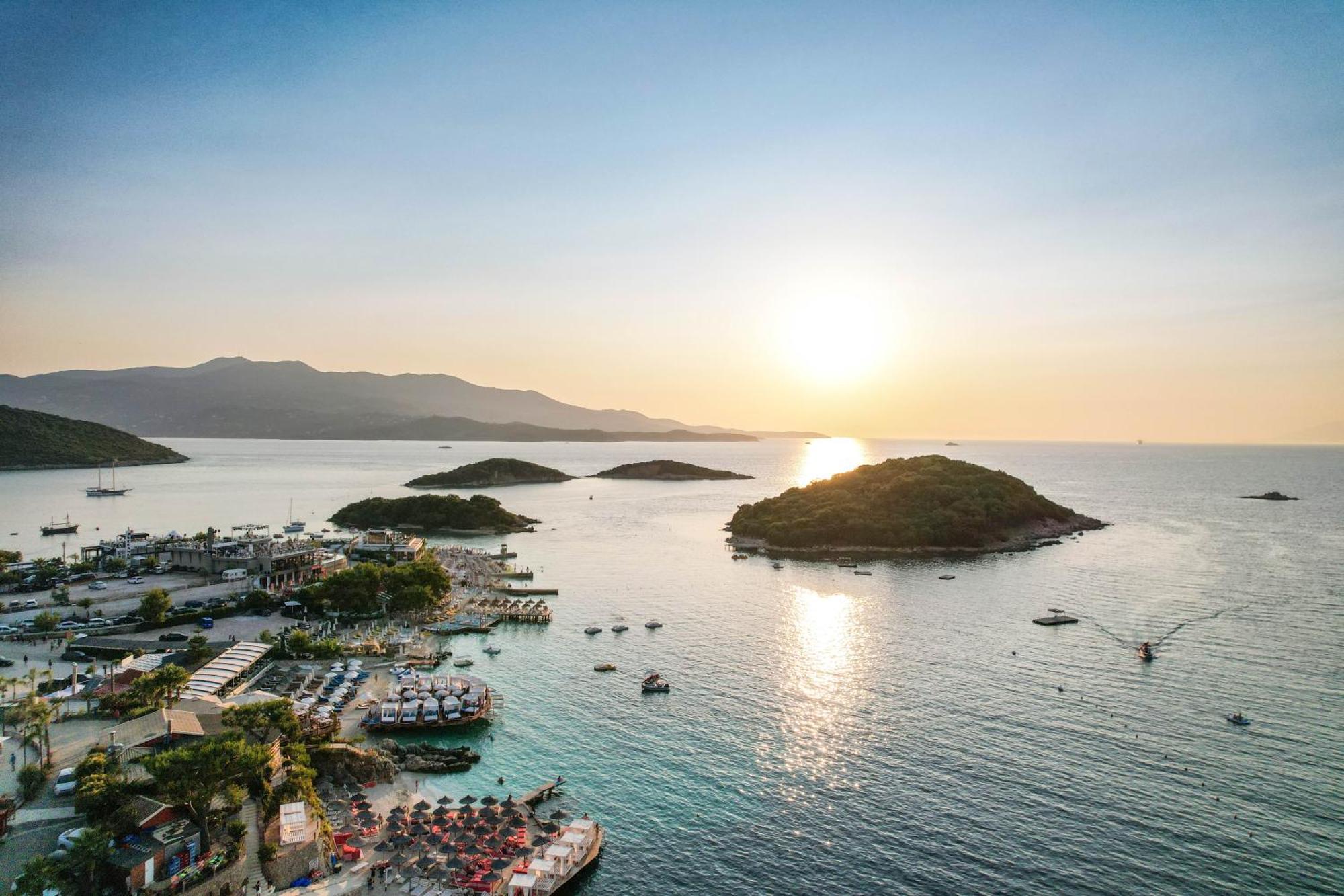 Hotel Afa Ksamil Esterno foto